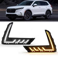 1 Kit LED Daytime Running Lights for 2023-2026 Honda CR-V Turn Signal Fog Light