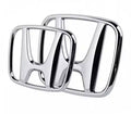 Emblem set for 2013–2023 Honda Accord (9th/10th generation and facelift models), ABS, front and rear logos.